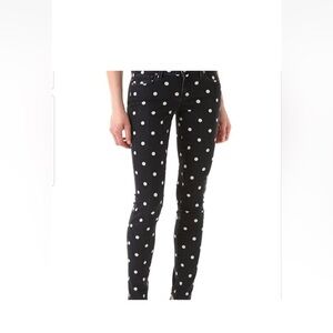 Paige Hoxton Ultra Skinny Jeans – Polka Dot Print (Size 26)